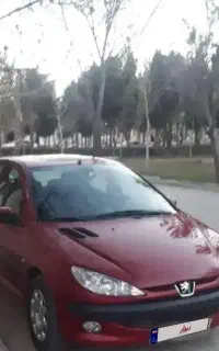 پژو ۲۰۶ تیپ ۲ زرشکی