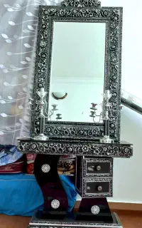 آینه و شمعدان
