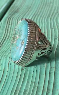 انگشتر نقره فیروزه