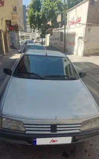 پژو روآ 87دوگانه شرکت بی رنگ