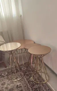 عسلی و جلو مبلی،آباژور، ساعت