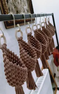آویز مکرومه بافی