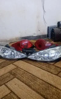 مقداری وسایل 206 در حد نو