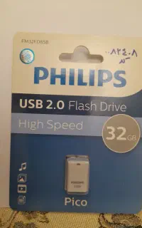 فلش USB فیلیپس ۳۲ گیگ و میکرو مموری ۱و۲و۱۶ گیگ