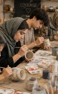 ورکشاپ سفالگری برای همه سنین