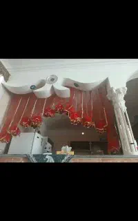 پرده پشت اپن فروشی