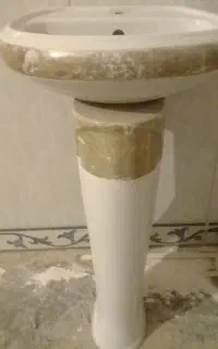 سرویس پایه دار دستشویی درحد نو