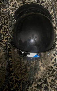 کلاه ضد ضربه مشکی پشته لب دار
