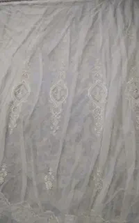پرده پذیرایی شیک مناسب پنجره ۲متری توافقی