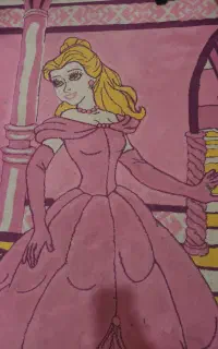 فرش دخترانه  ۶متری