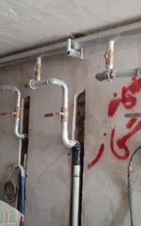 لوله کشی گاز روکار و توکار