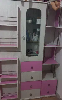 کمد کودک دو تکه دخترانه