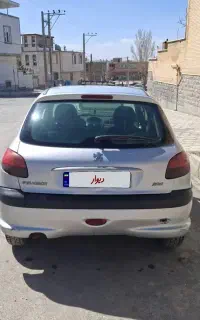 206تیپ۲،مدل۸۵،خانگی تروتمیز