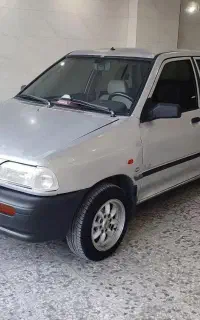 پراید مدل ۸۶ بدون رنگ شاسی سالم دوگانه
