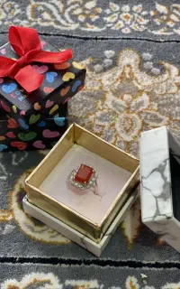 انگشتر نقره زنانه
