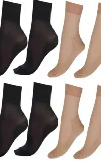 جوراب شیشه ای مشکی