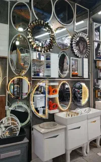 انواع آینه قدی دفرمه