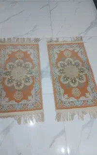 یک جفت فرش پادری نو نو ۱۲۰۰ شانه تراکم بالا
