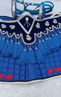 ست سینه بند و کله گیر و زین اسب