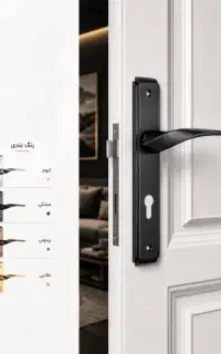 قفل دستگیره توپی سیلندر لولا یراق درب خ کهندژ
