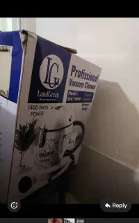 جارو برقی گرین لند  نو  یک بار روشن شده واسه تست