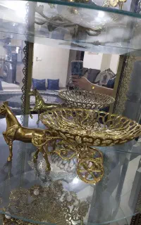 چهار عدد دکوری برنجی