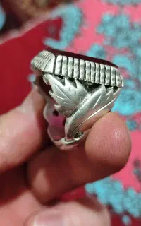 انگشتر نقره یاقوت اصل
