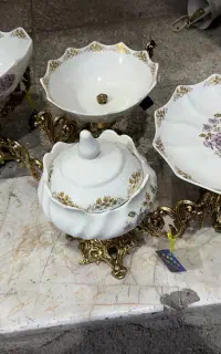 سمساری بزرگ عدالت ۴ عدد ظروف پذیرایی