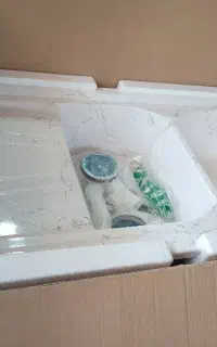 هود و سینک گرانیتی و اجاق گاز