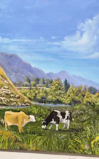 تابلو نقاشی اثر هنری