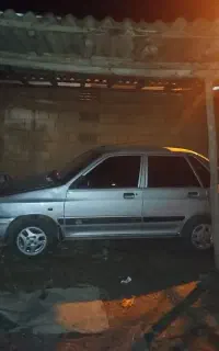 پراید ۱۴۱نقره ای مدل ۸۸بیرنگ شاستی پلم