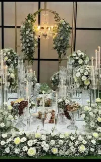 اجاره و دیزاین سفره عقد و بله برون ...