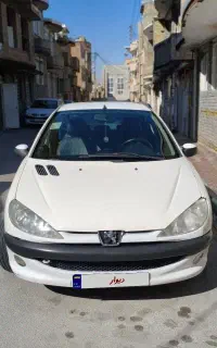 پژو 206 مدل ۸۸