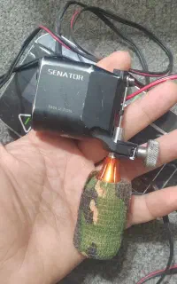 دستگاه تتو روتاری اصل سناتور با تمام لوازم