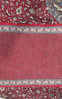 فرش دستبافت کاملا نو . ریز بافت.ابعاد 180 در 110