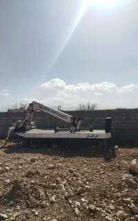 جرثقیل  ۳ تن ۵ کشاب  با کفی خودرو بر