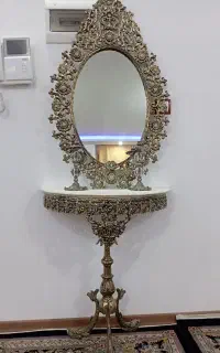 آینه کنسول طرح برنز