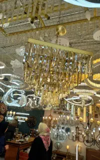 لوستر امپراطور نور/ارسال ایمن/ضمانت سلامت