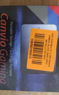 هارد اکسترنال توشیبا Canvio Gaming ترابایت4(آکبند)