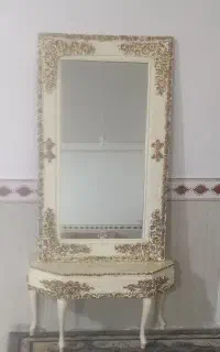 اینه کنسول چوب