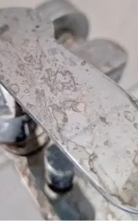 شیر روشویی شکسته