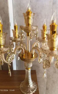 رومیزی باکارا عسلی