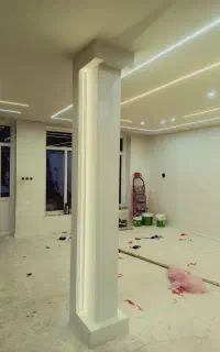 کناف  نقاشی  لاین نوری دکراسیون داخلی
