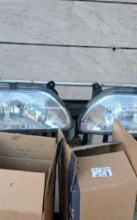 چراغ جلو پراید 131/دو جفت+رادیاتور پراید فابریکی