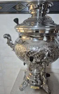 سماور قلمکاری برند مروارید نو