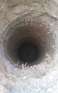کندن چاه شالده و تخریب کاری