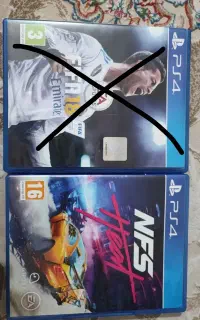 دیسک بازی NFS heat و Fifa 18