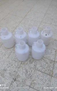 ۶ عدد دبه پلاستکی