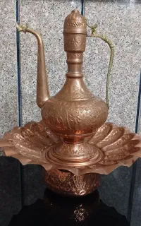 آفتابه لگن مسی