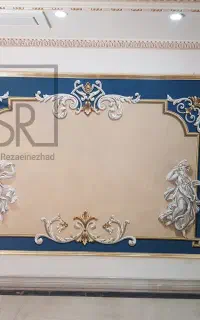 اجرای پتینه ، ورق طلا ، استیکر و نواکالر